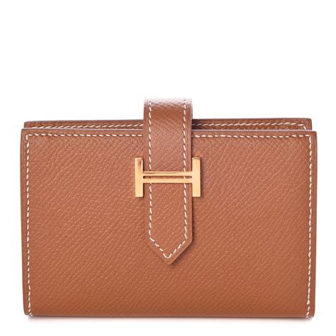 hermes bearn mini wallet